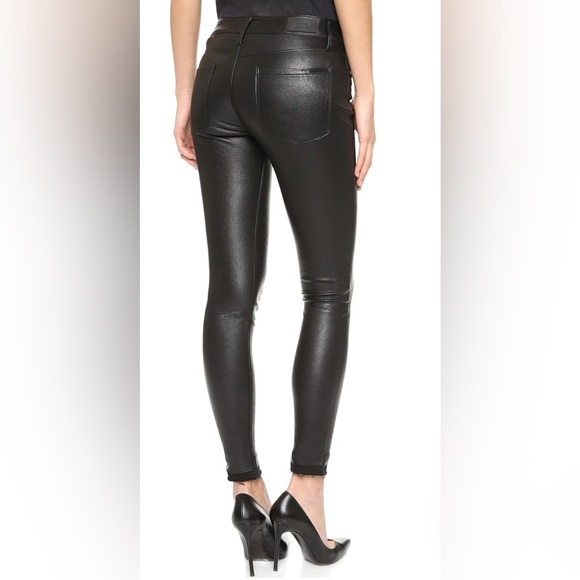 RtA | Pants & Jumpsuits | Rta Lambskin Leather Prince Pants Black ...